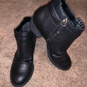 Black Ankle Booties